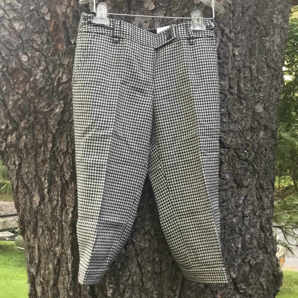 Loft  black&white pants